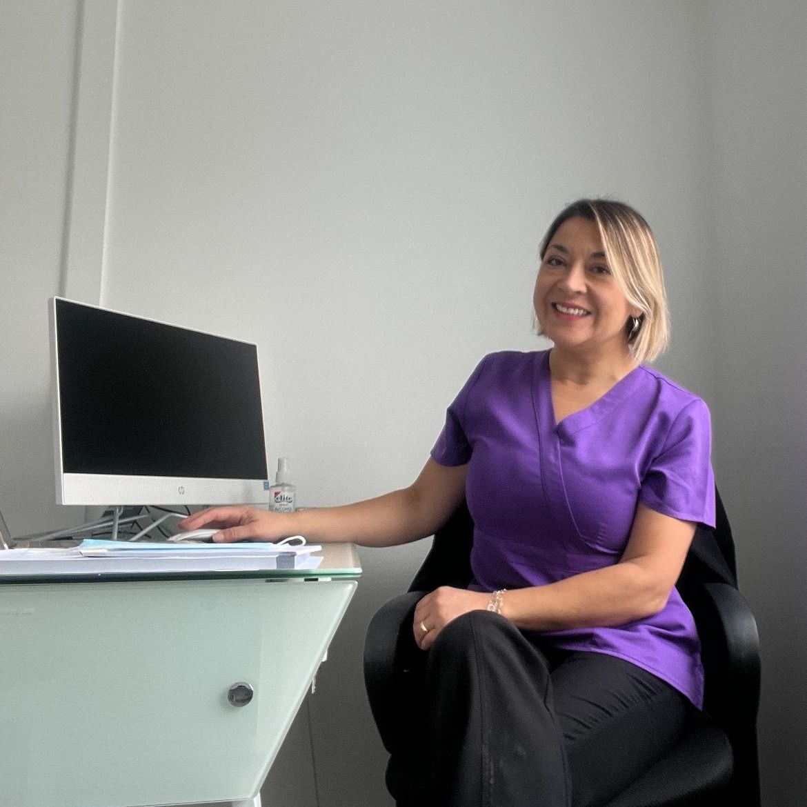 Retrato profesional de Nut. Carolina Rey González, nutricionista titulada en Valparaíso